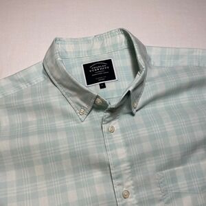 Charles Tyrwhitt Mens Classic Fit Button Down Plaid Dress Shirt